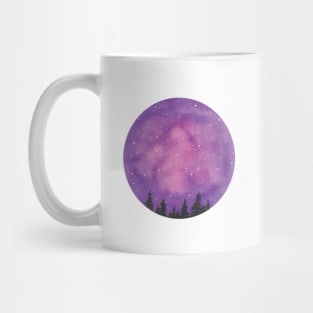 Purple galaxy Mug